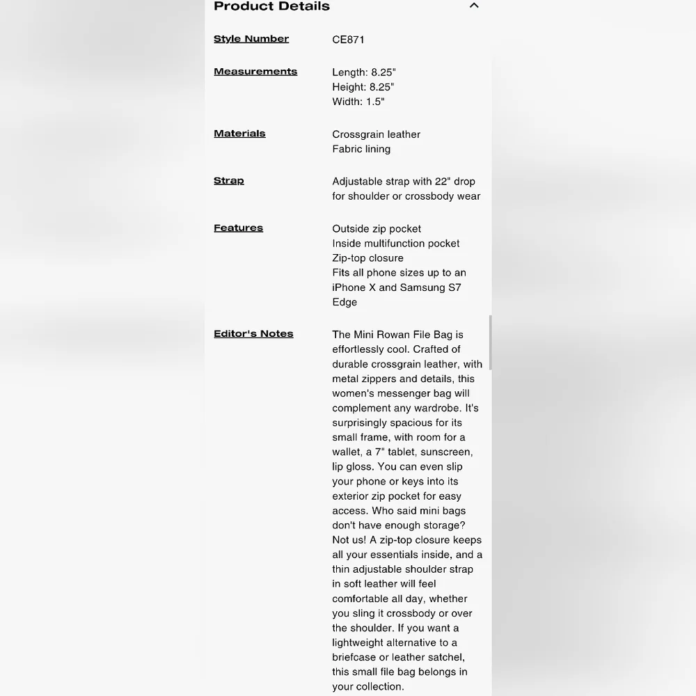 Coach Mini Rowan File Bag Red NWT - Picture 4 of 10